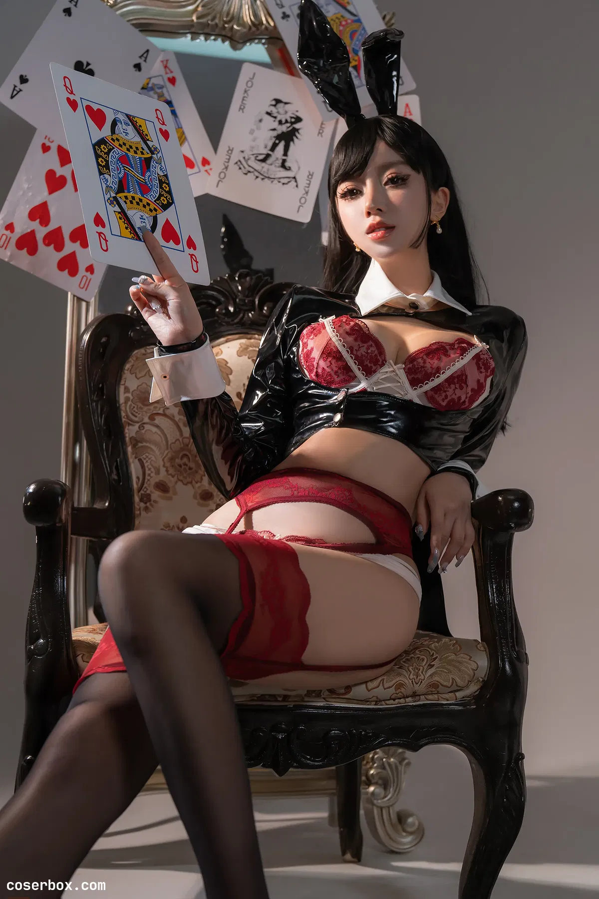 过期米线线喵 2023.10.26 生日贺图 兔女郎 - 1