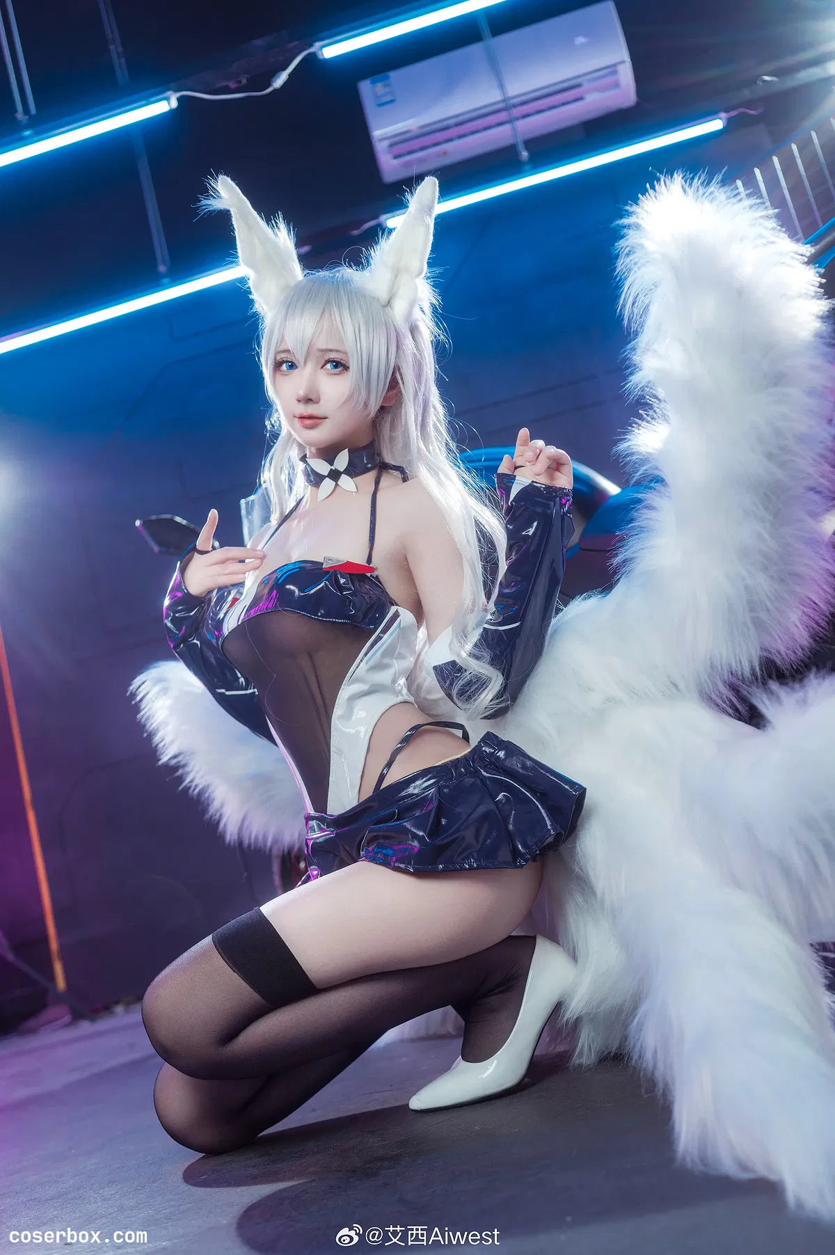 艾西Aiwest 2023.10.30 喜欢爱理吗 碧蓝航线 巴尔的摩&信浓 赛车女郎 - 2