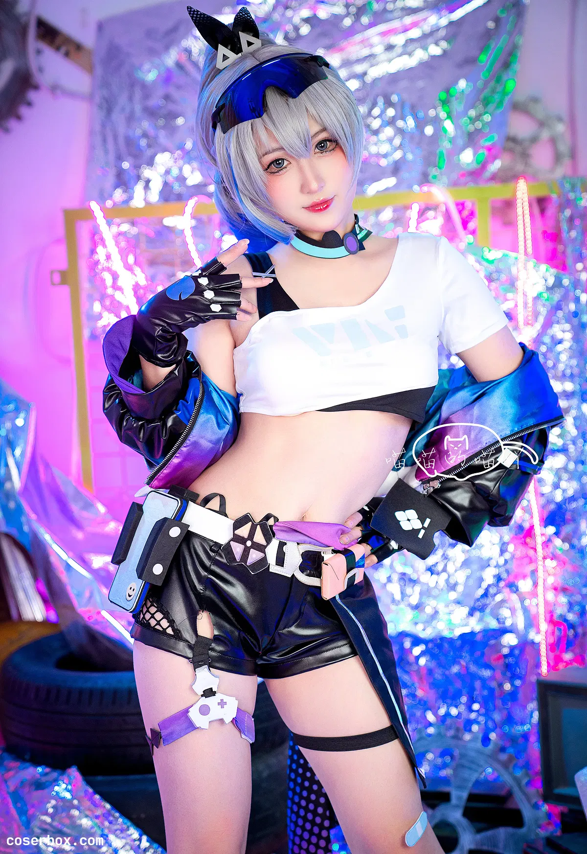 喵喵的喵吖 2023.11.01 星穹铁道银狼 - 1