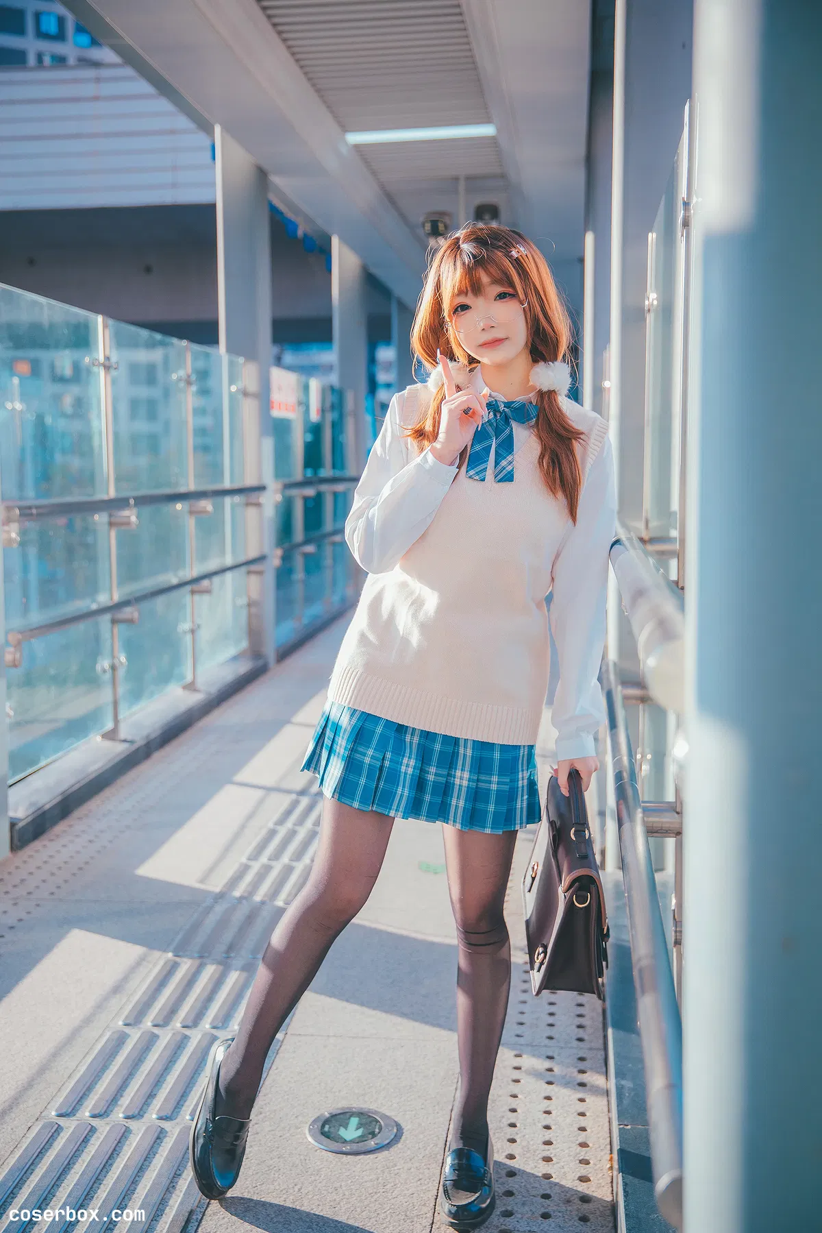 雪琪SAMA 2023.11.01 JK夕阳 - 2