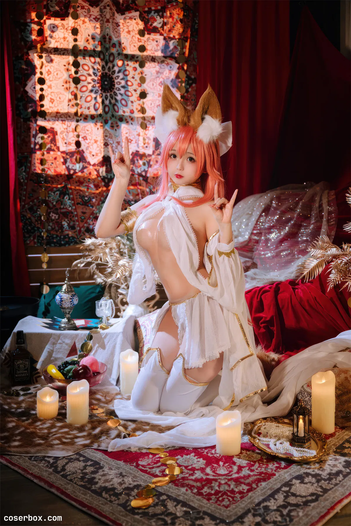 日奈娇 2023.11.03 玉藻前舞娘 涂油 - 1