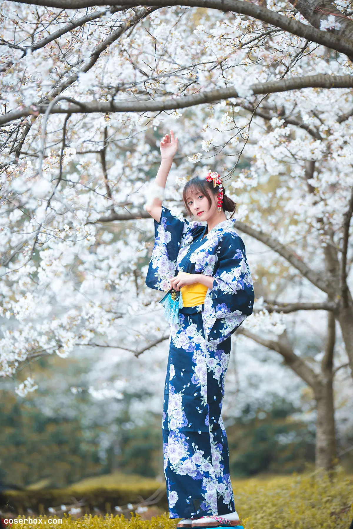 冬马路纱 2023.11.06 樱园浴衣 - 1