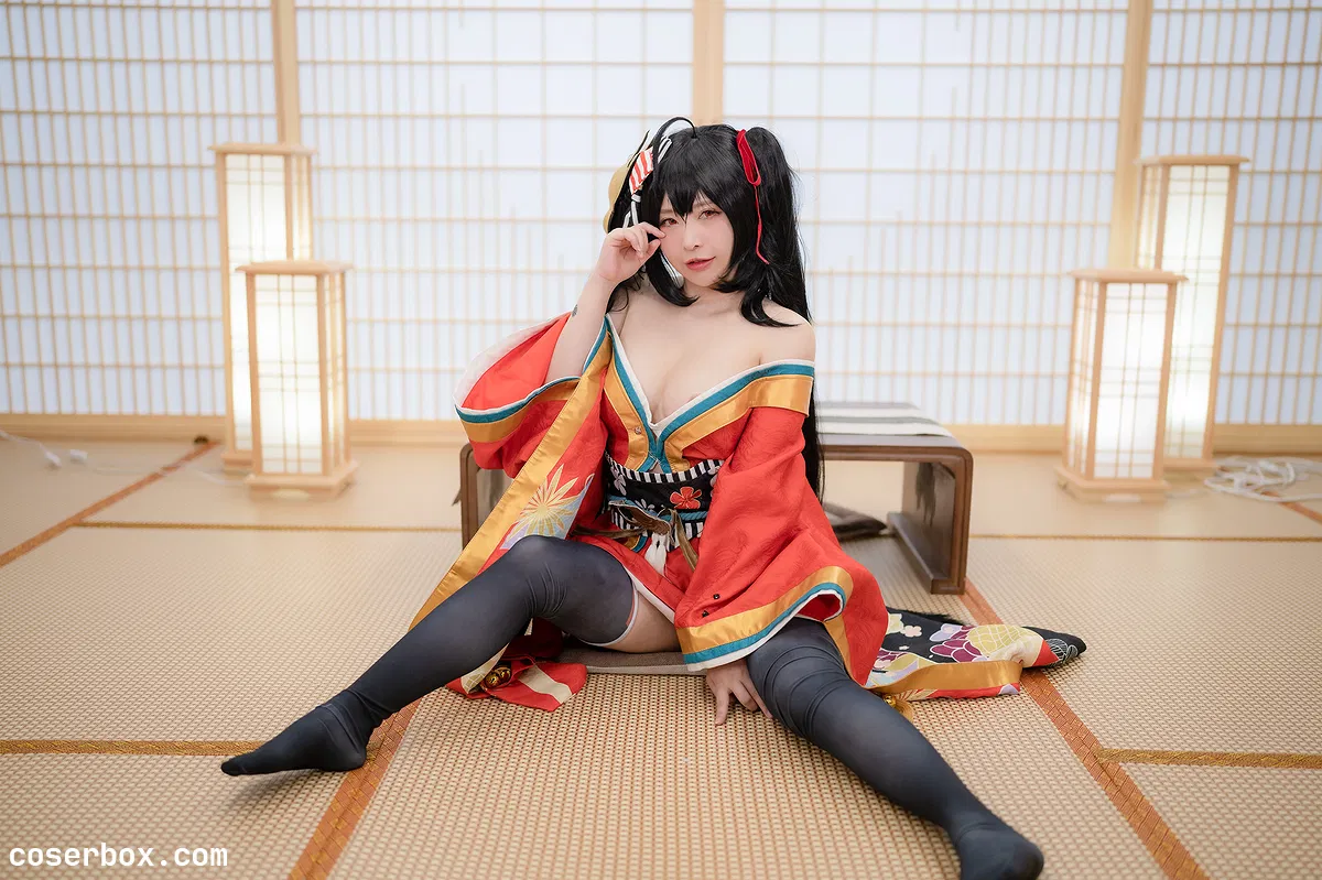 Yuna (윤아) 2023.11.09 Vol.8 AzurLane IJN Taihou 碧蓝航线 大凤 - 1