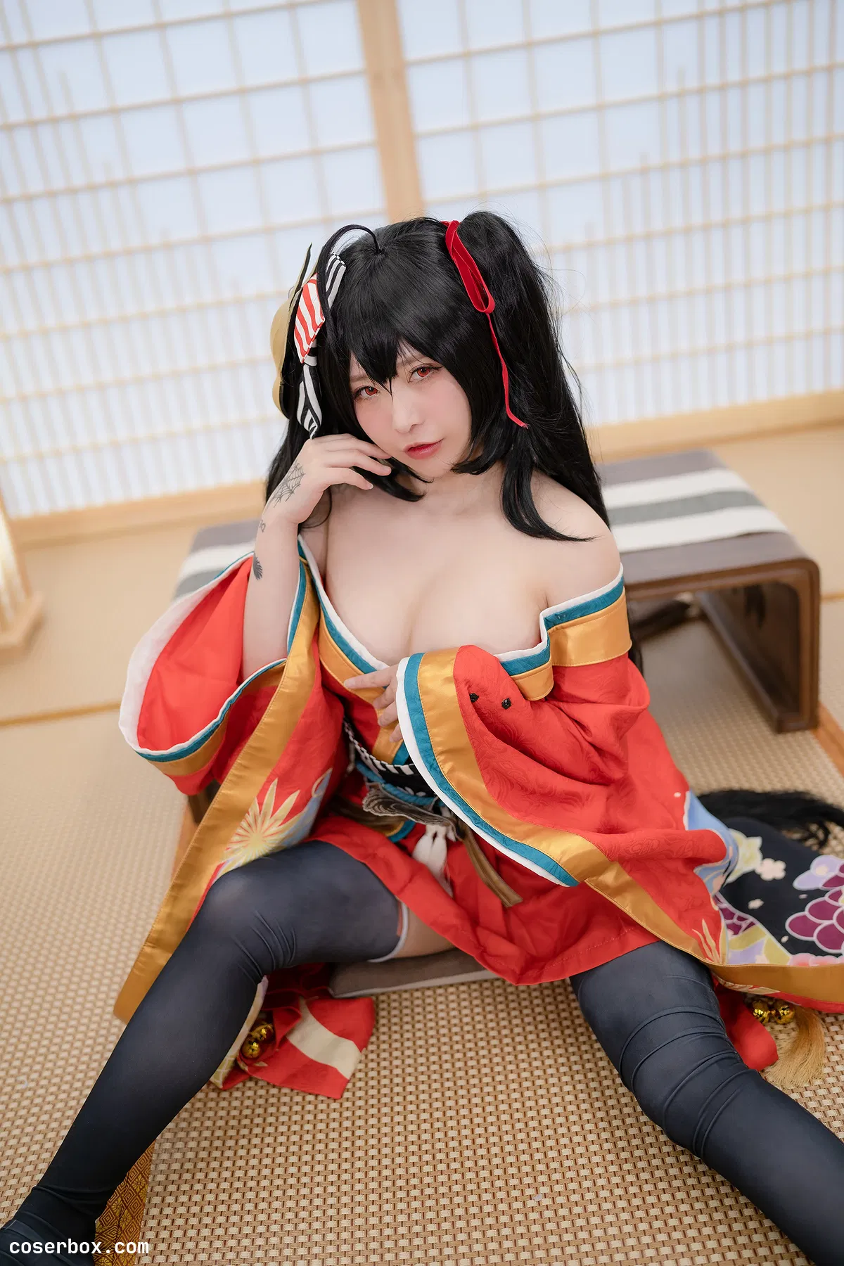 Yuna (윤아) 2023.11.09 Vol.8 AzurLane IJN Taihou 碧蓝航线 大凤 - 2