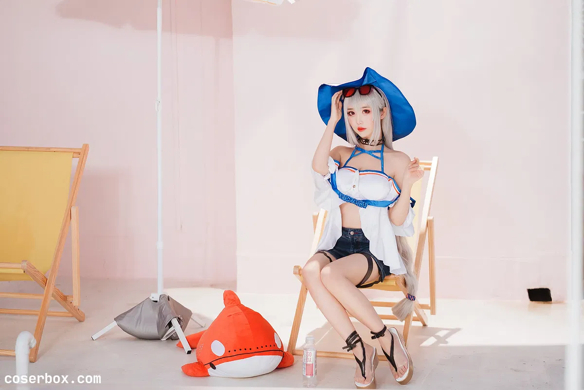 面饼仙儿 2023.11.15 斯卡蒂泳装 - 2