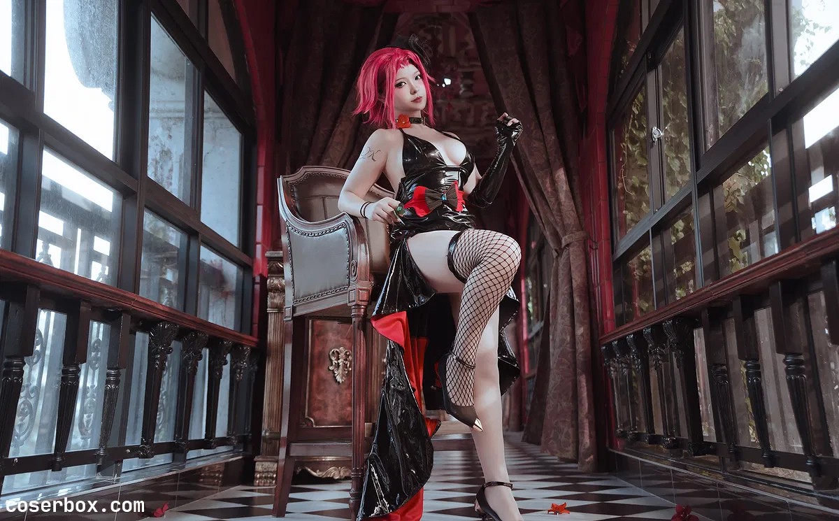 阿呀被发现了2023.11.16 红月卡莲•雀魂礼服 - 1