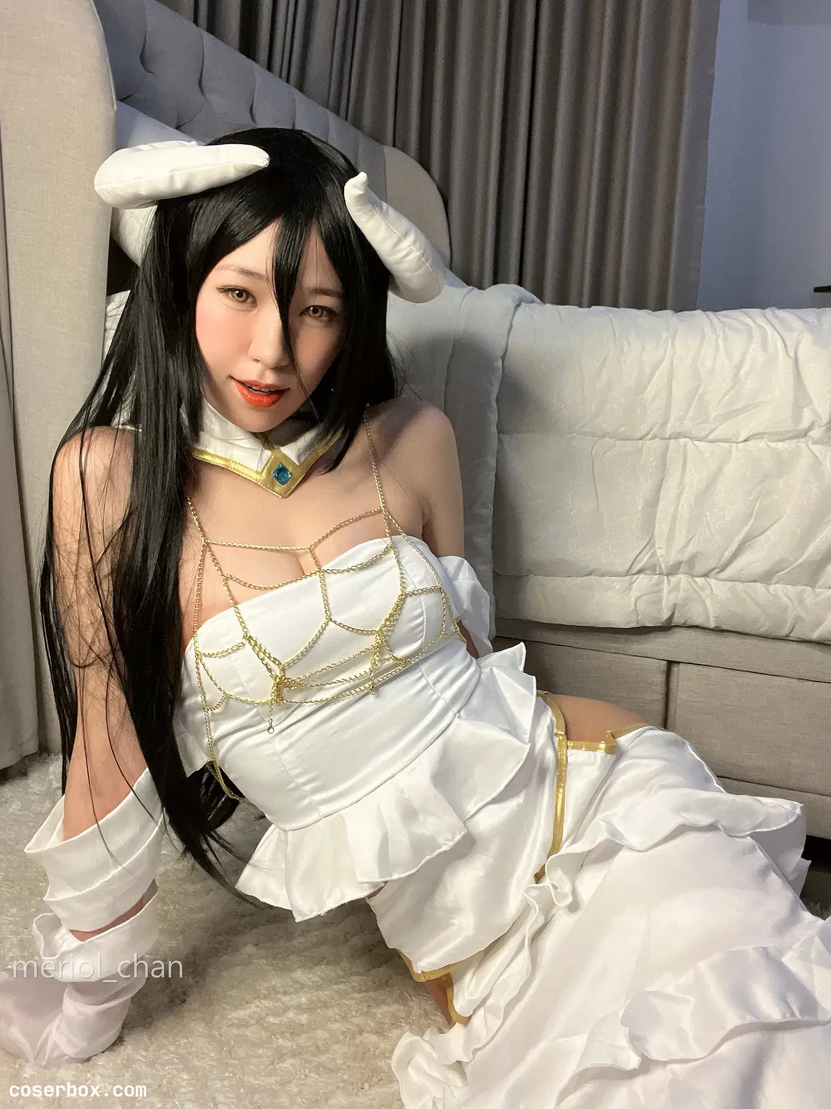 Meriol Chan 2023.12.05 Albedo Cosplay  Overlord 雅儿贝德 - 1