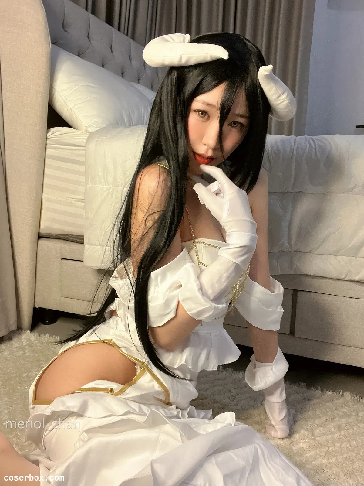 Meriol Chan 2023.12.05 Albedo Cosplay  Overlord 雅儿贝德 - 2