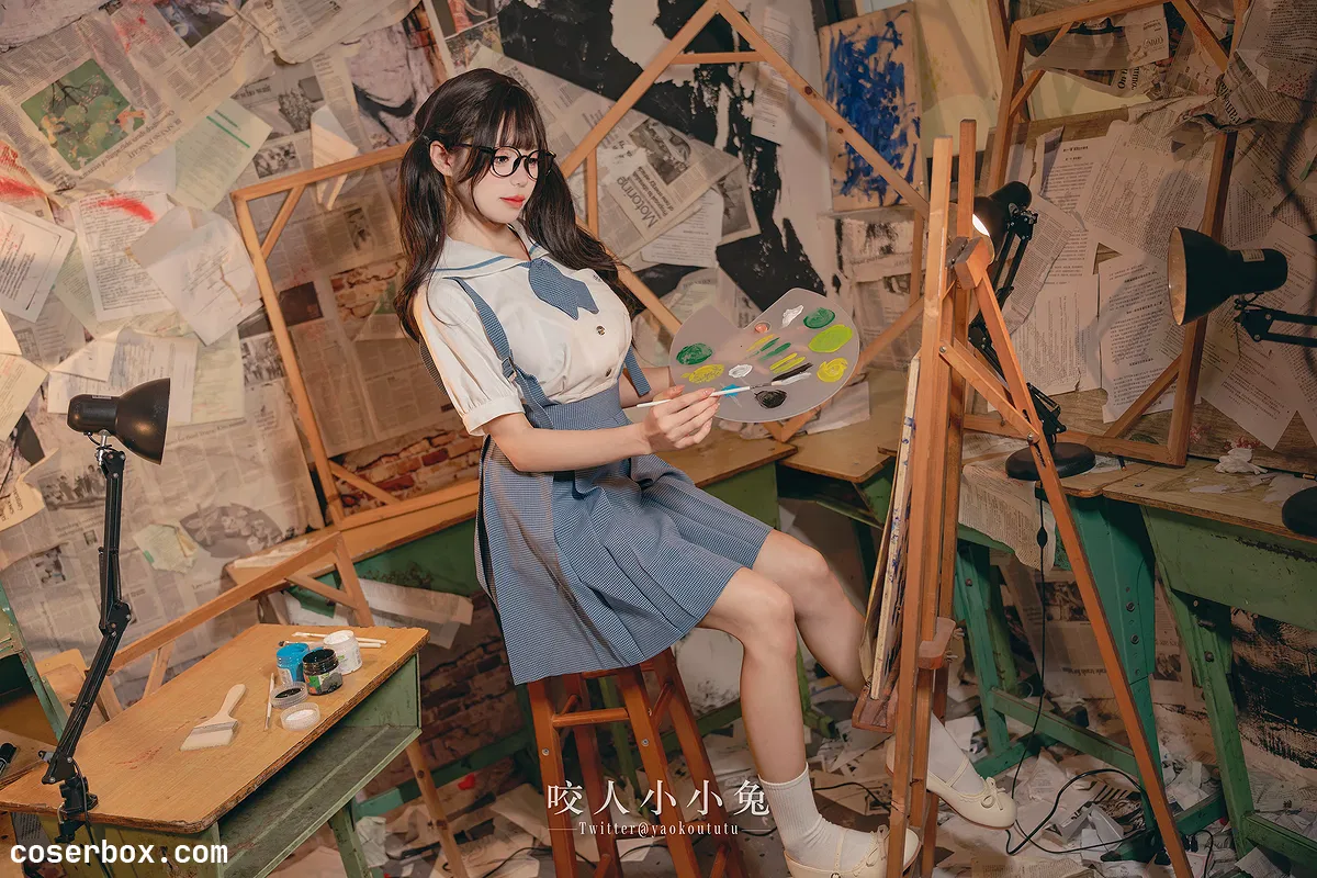 黏黏团子兔 2023.12.17 十一月订阅『未成名画作』 - 2