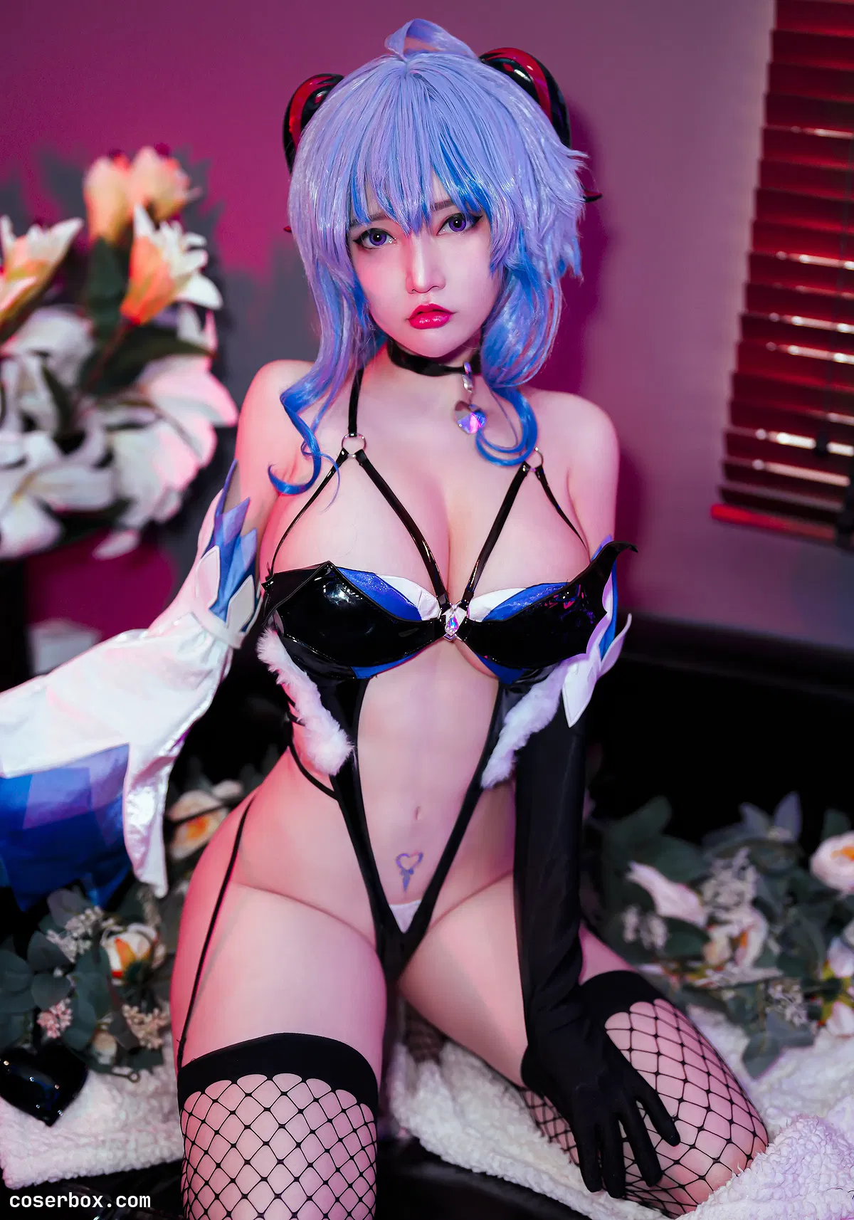 Potato Godzilla 2023.12.17 Ganyu Succubus 原神甘雨 - 1