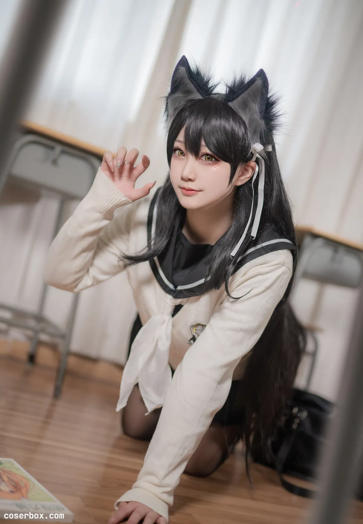 Halo_酱 2023.12.25 碧蓝航线爱宕校服 - 2