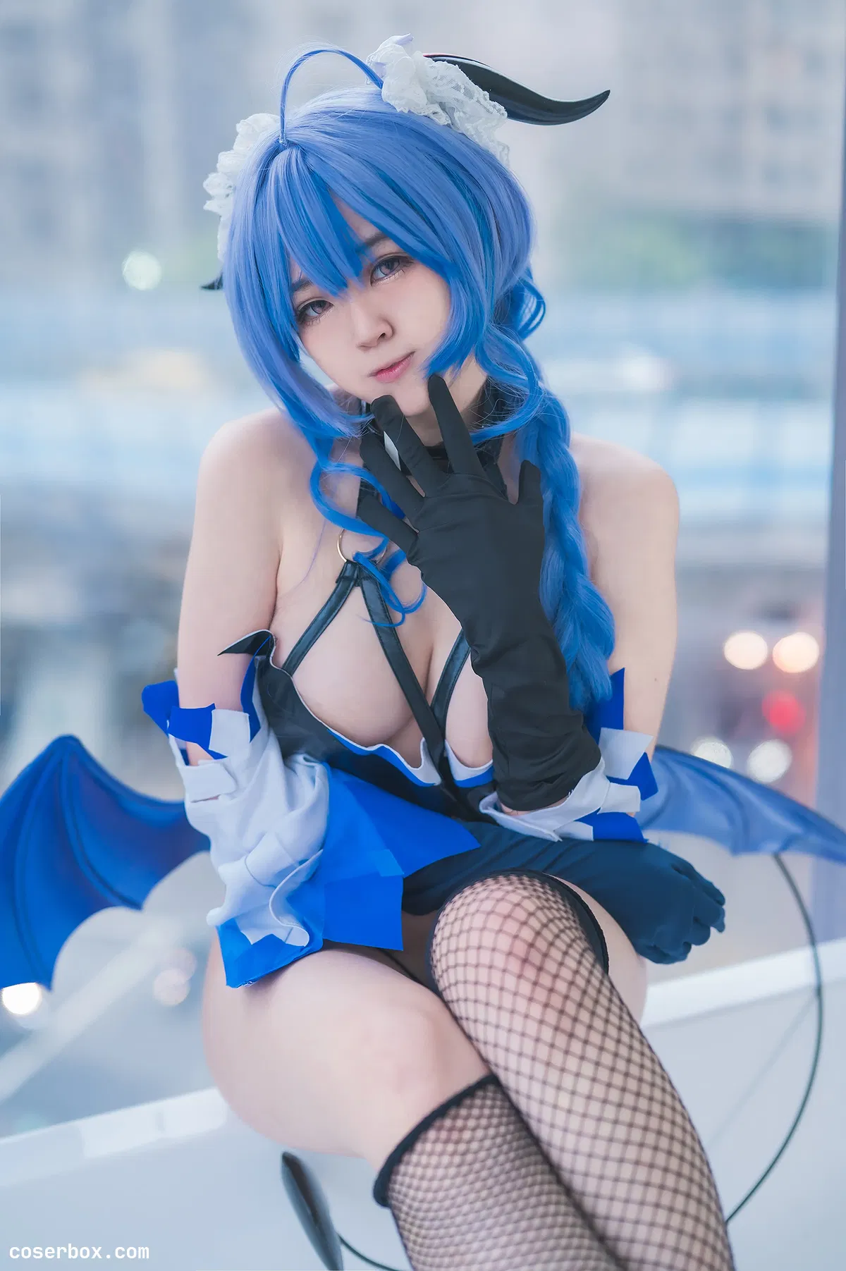 Hatori Sama 2023.12.26 Ganyu Succubus 原神甘雨泳装 - 2