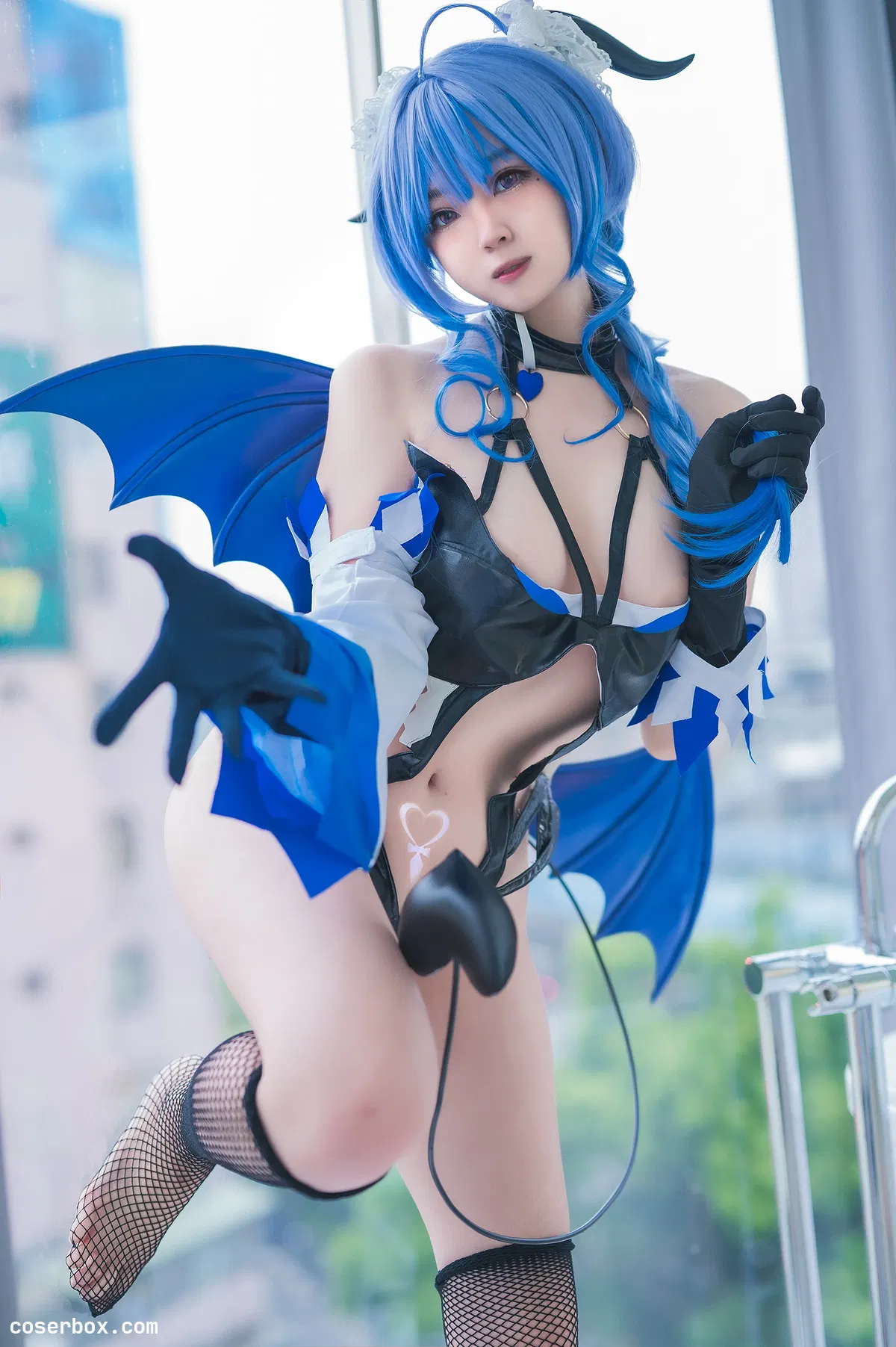 Hatori Sama 2023.12.26 Ganyu Succubus 原神甘雨泳装 - 1