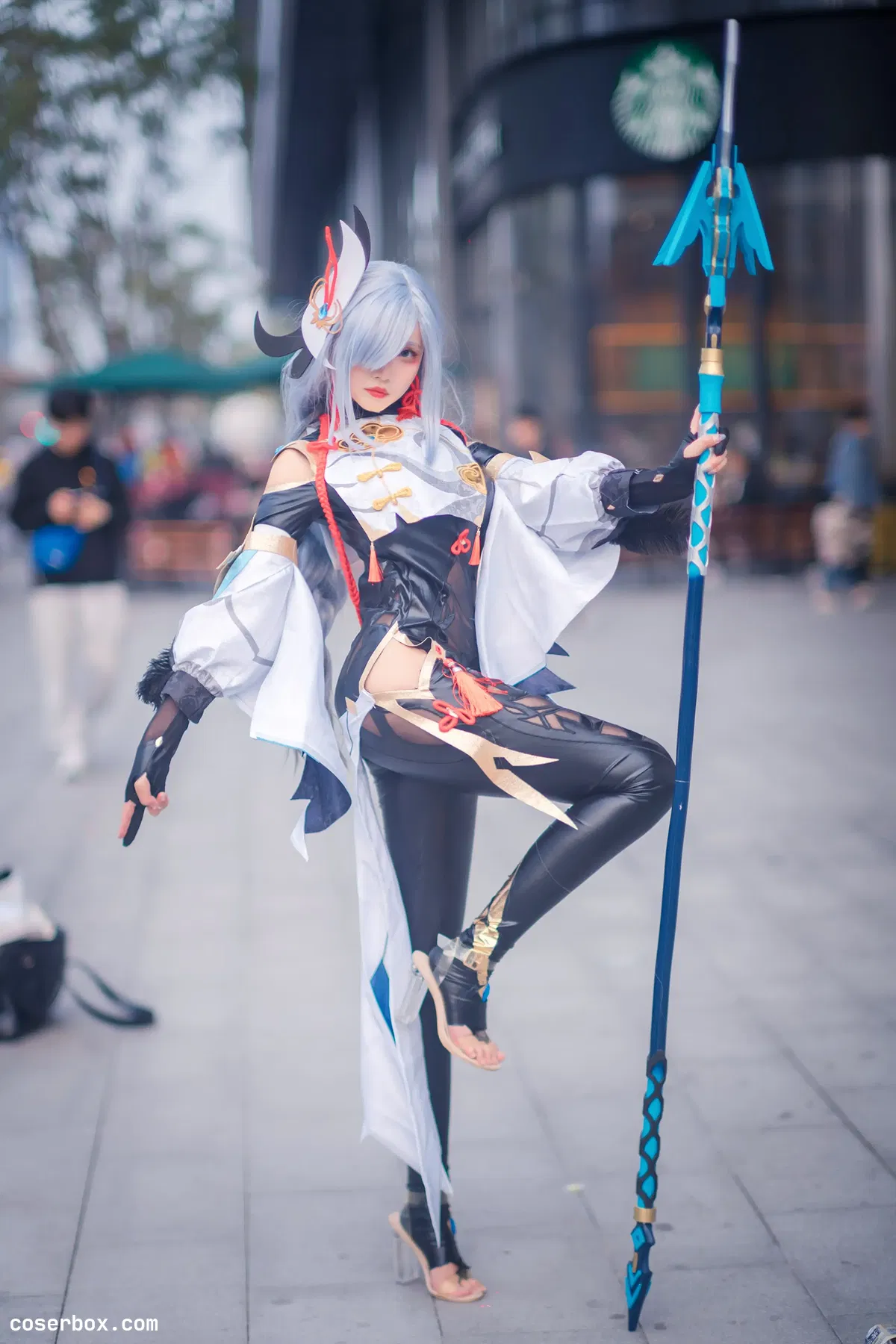 凰儿 2023.12.28 申鹤场照第一套 + 莫娜 - 2