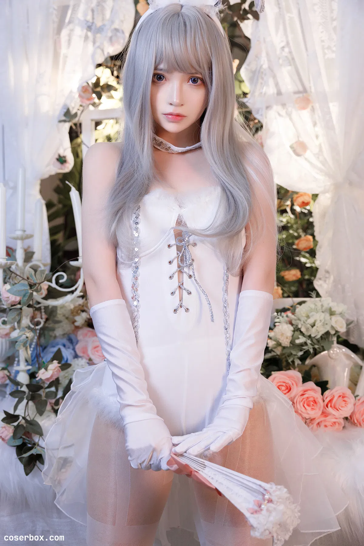 疯猫ss 2023.12.28 纯白绒绒兔 - 2