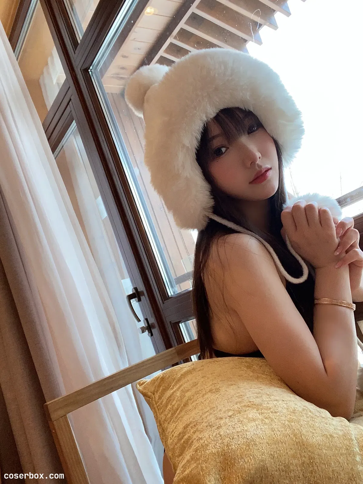 立花花 2023.12.30 舰长图 长白山泳装 - 2