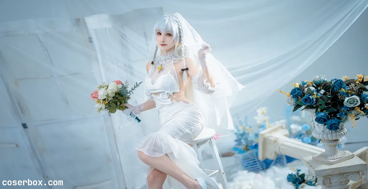 超级小禾儿 2024.01.02 花园 誓约婚纱 - 1