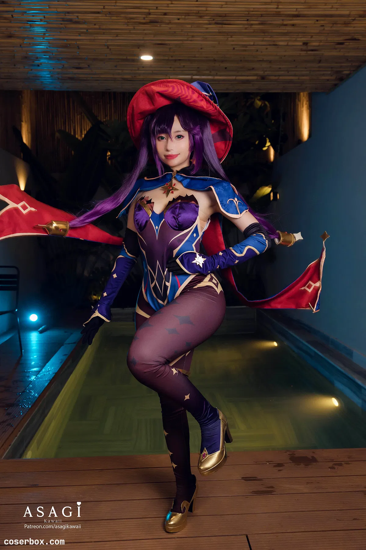 Asagi Kawaii 2024.01.07 Mona 原神莫娜 - 1