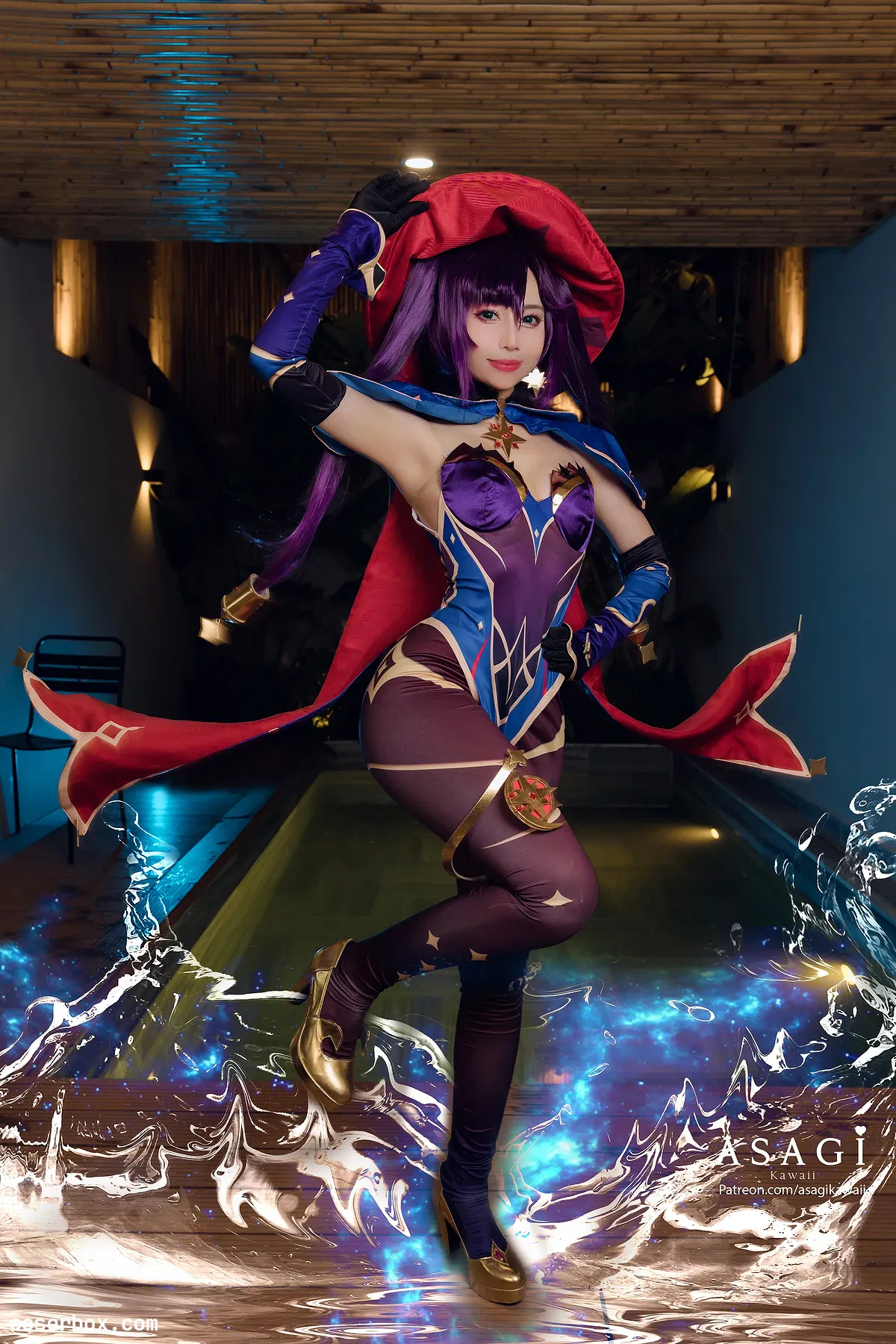 Asagi Kawaii 2024.01.07 Mona 原神莫娜 - 2