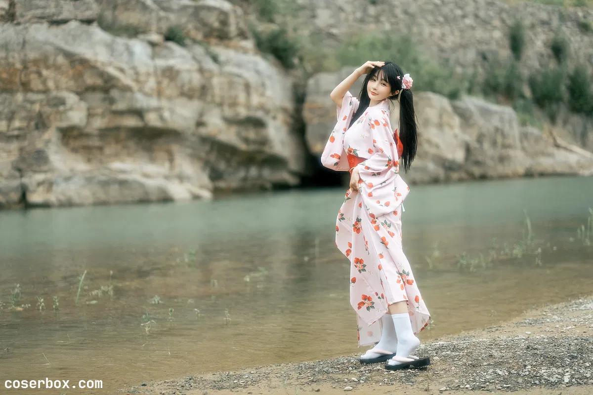 桜井宁宁（失眠冲剂）（樱井宁宁） 2024.01.08 和服浴衣1 - 1