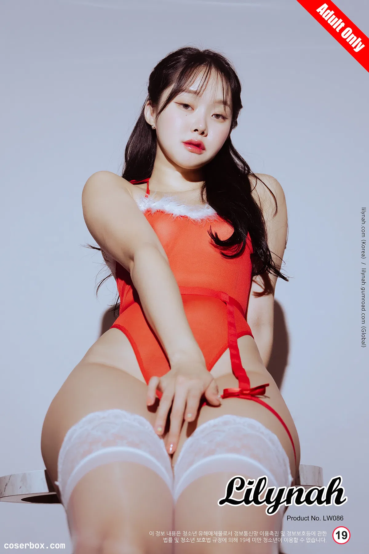 Inah Lw 2024.01.27 Santa girl 圣诞女孩 - 1