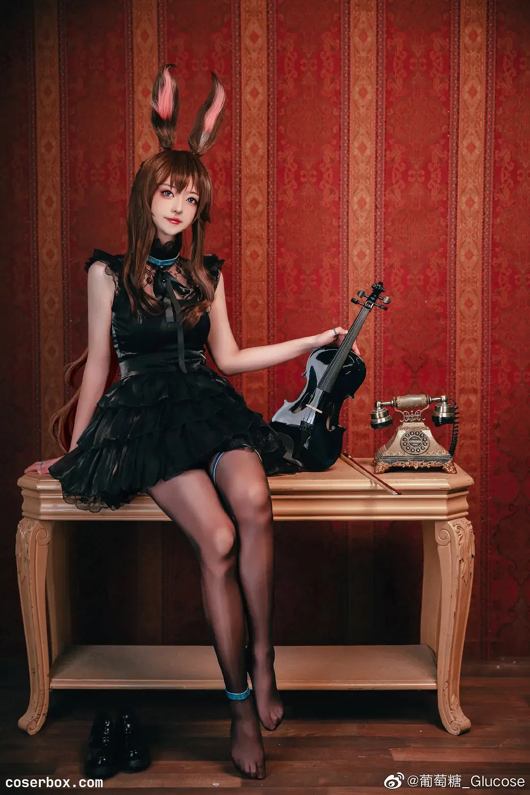 葡萄糖_Glucose 2024.01.30 阿米娅 音律联觉礼服 cos - 1