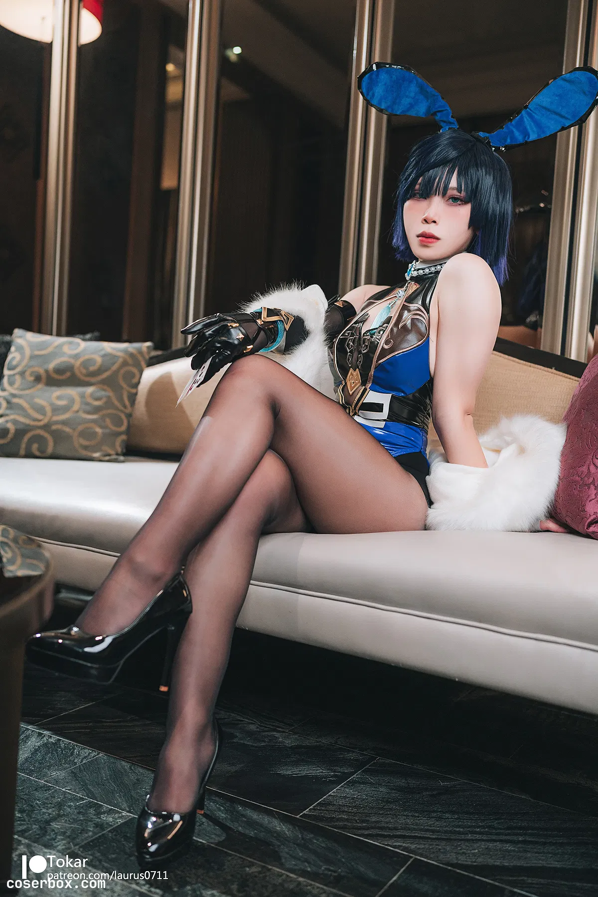 Tokar浵卡 2024.02.04 夜阑(兔女郎ver) 清新版 - 2