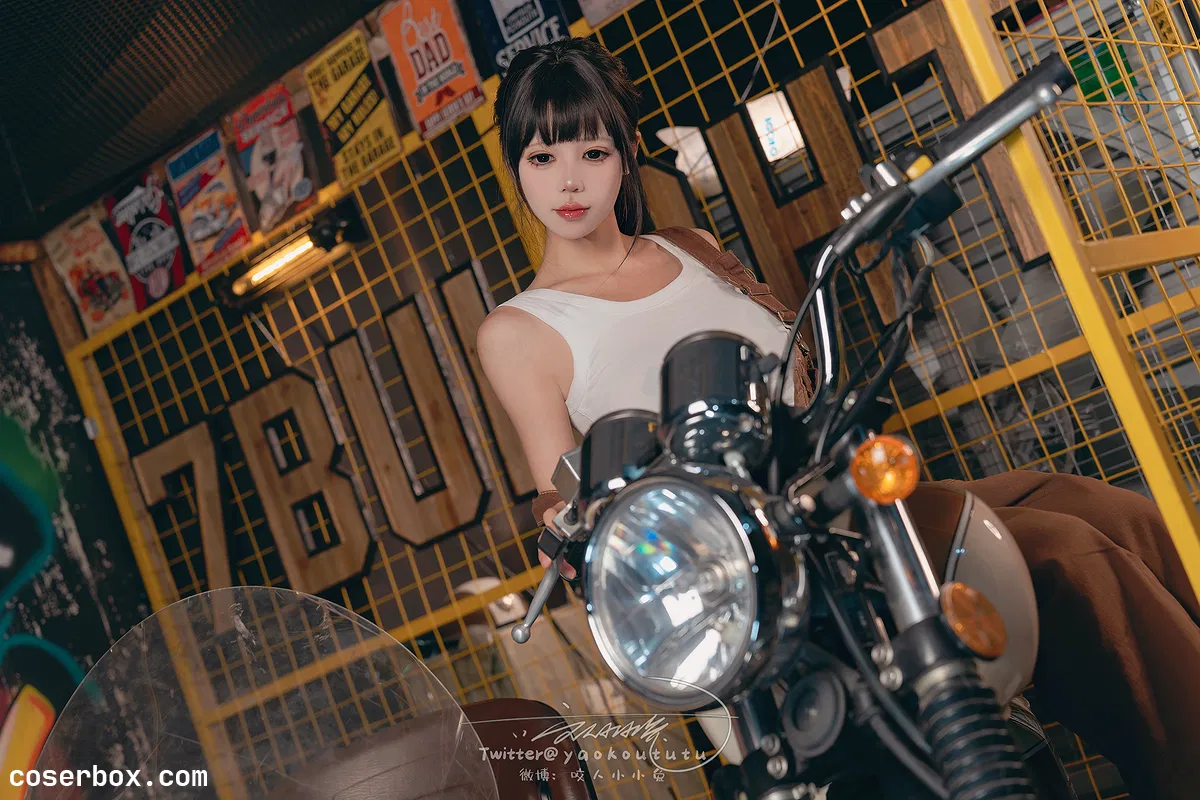 黏黏团子兔 2024.03.02 1月作品『机车修理工』 - 2