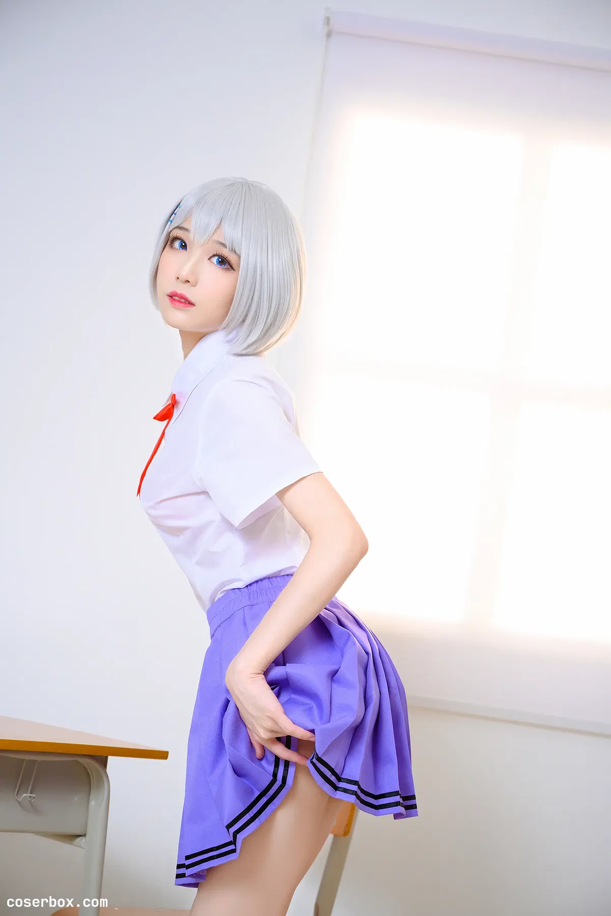 Tomoyo酱 2024.03.02 鸢一折纸 校服 - 2