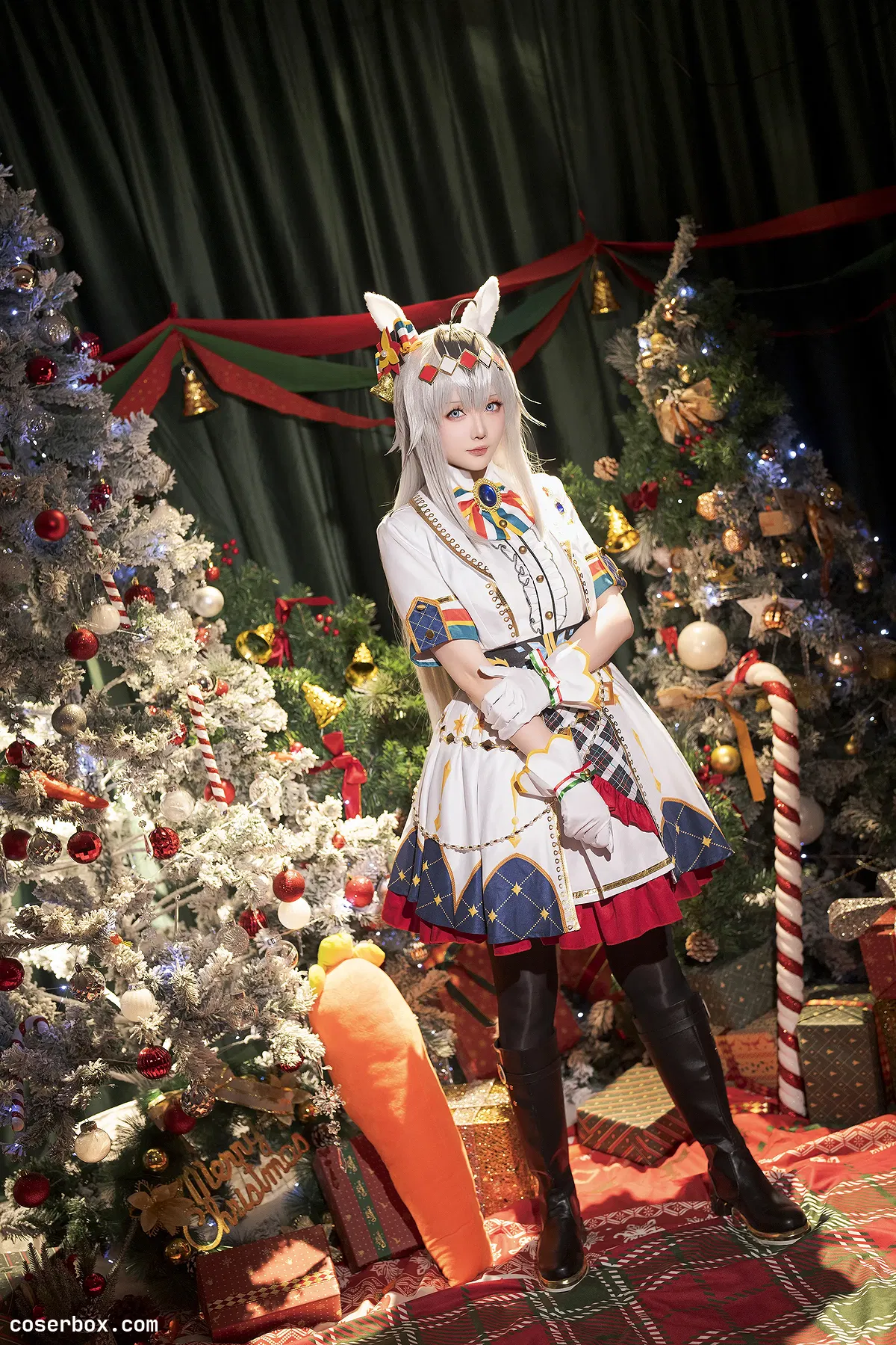 星之迟迟 2024.03.07 2023年12月计划赠品 赛马娘 小栗帽 圣诞衣装 - 2