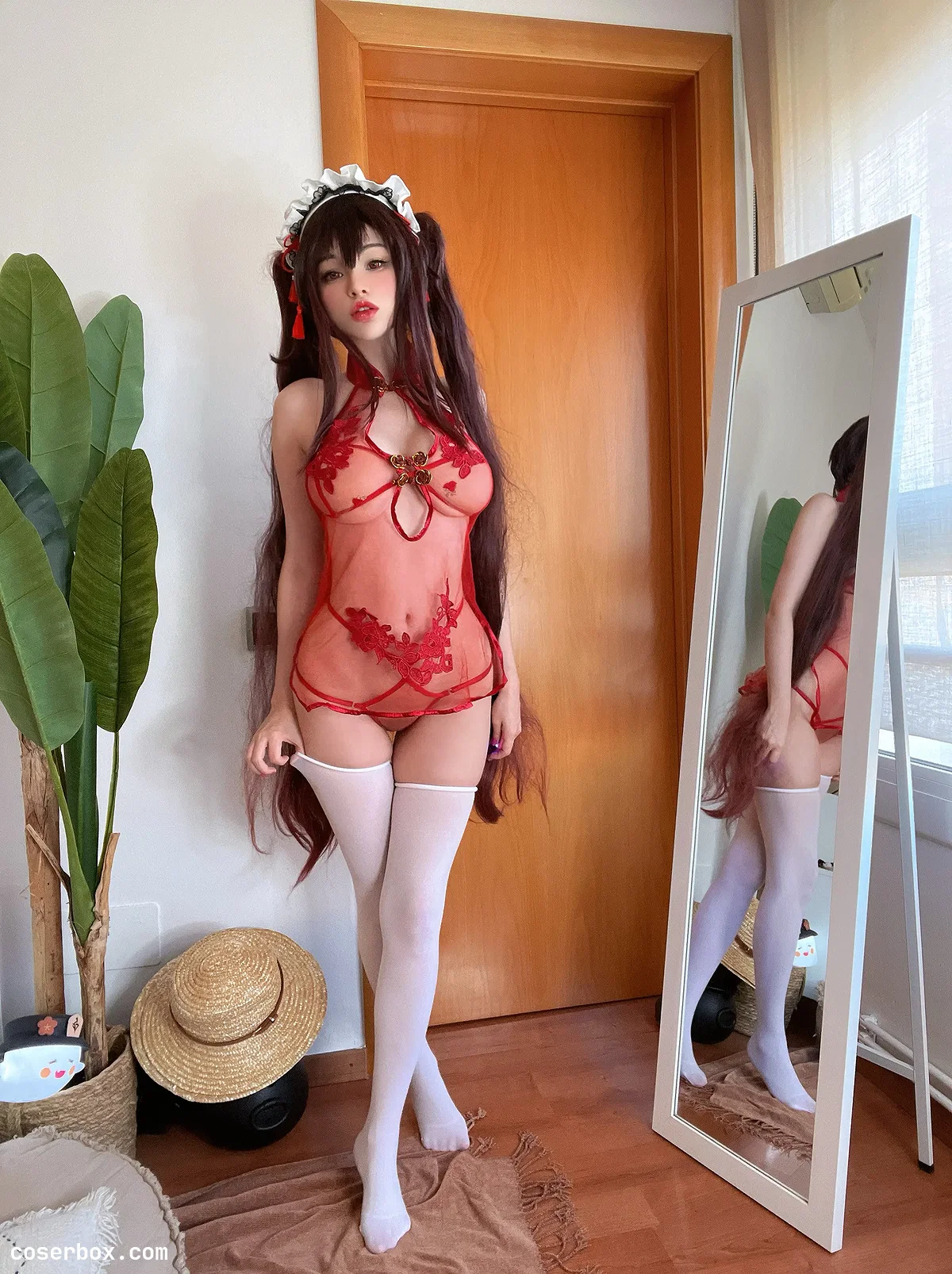 Hidori Rose 2024.03.29 Hu Tao Lingerie 胡桃内衣 - 2