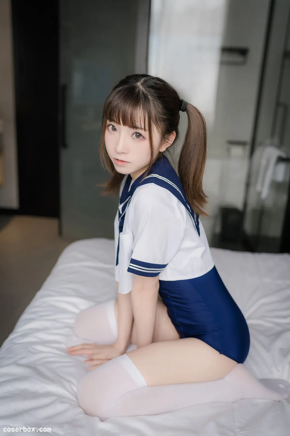 Kitaro_绮太郎 2024.04.08 泳装JK - 2