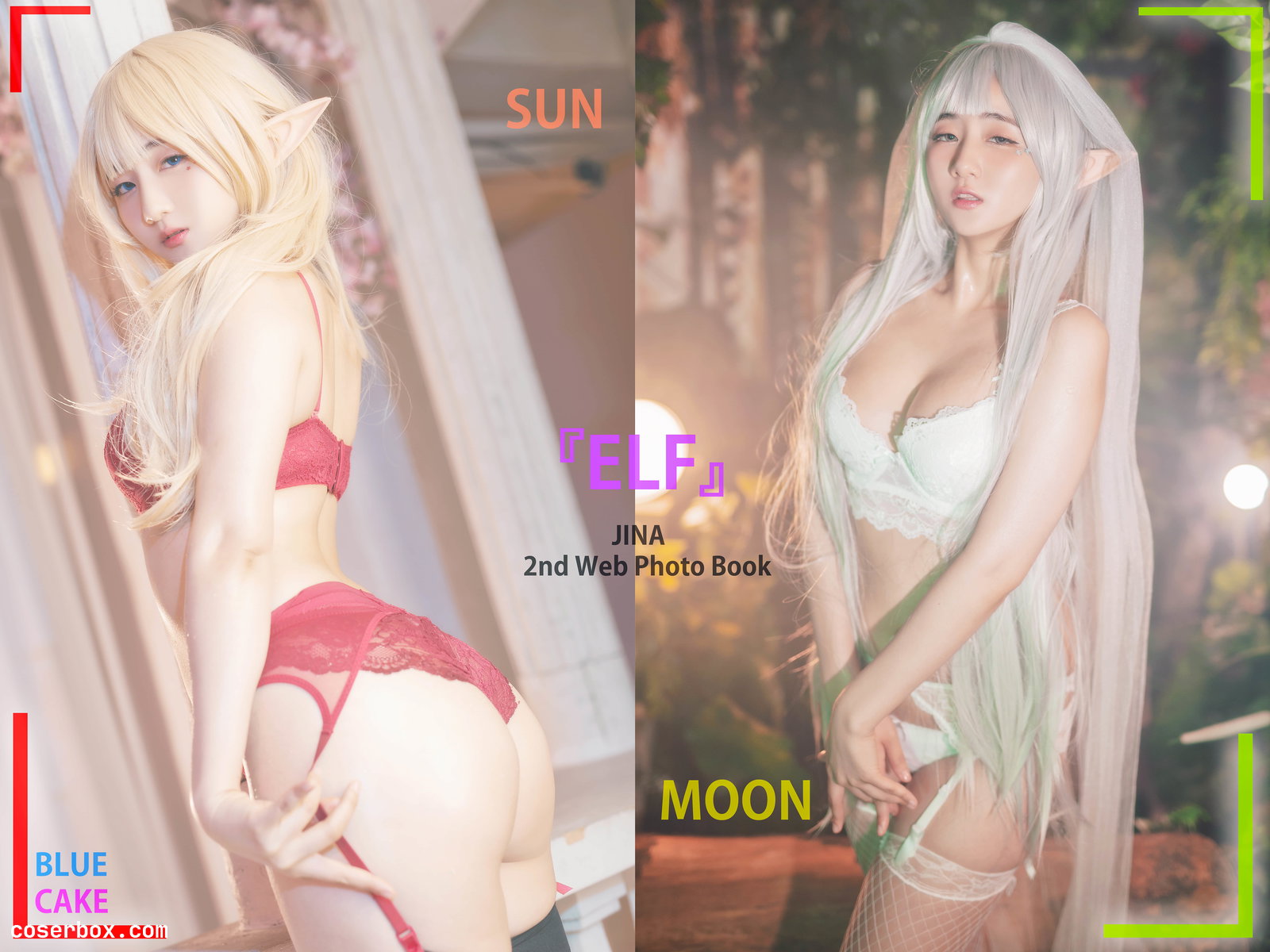 BlueCake NO.082 Jina (한지나) Sun Elf & Moon Elf [116P 1.07GB]