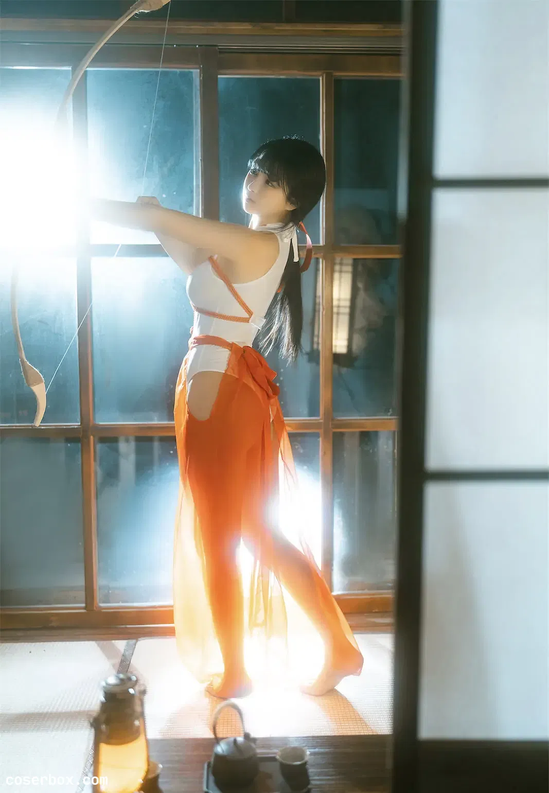 桜井宁宁（失眠冲剂）（樱井宁宁）2024.04.14 绳艺巫女 - 1