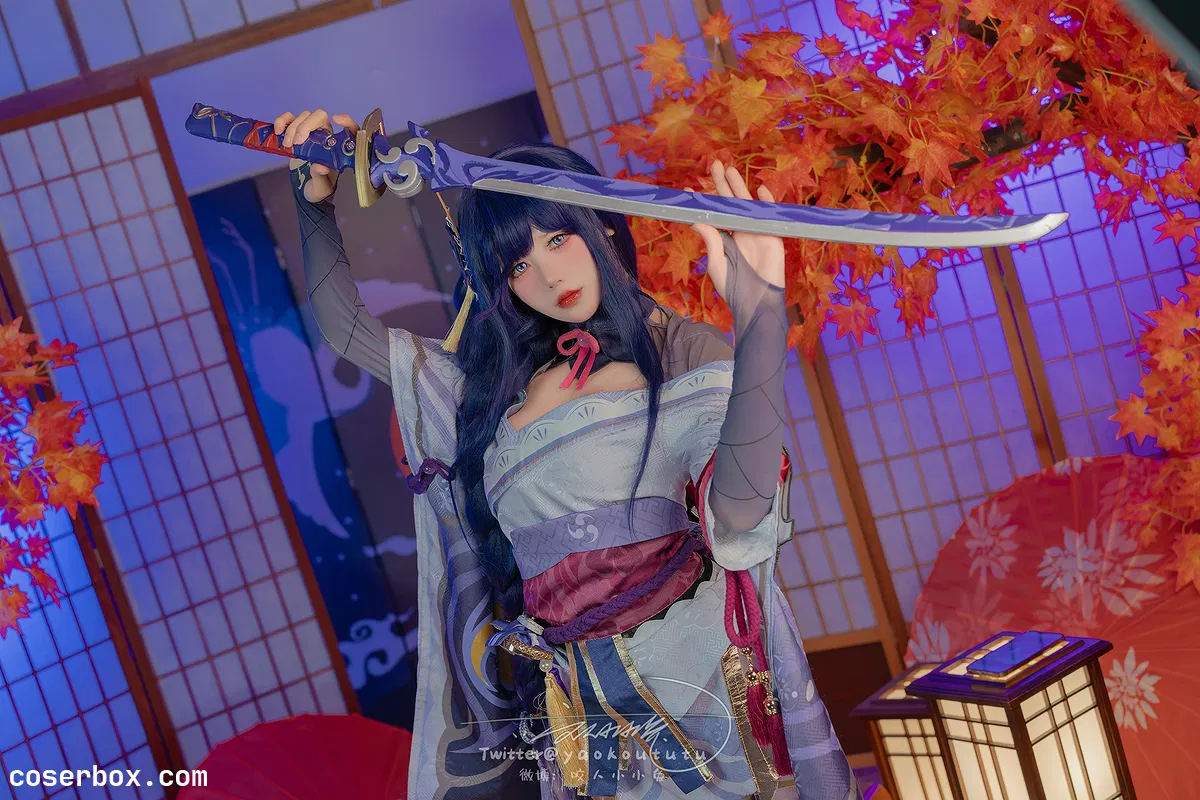 黏黏团子兔 2024.04.19 3月作品『原神-雷电将军』 - 2