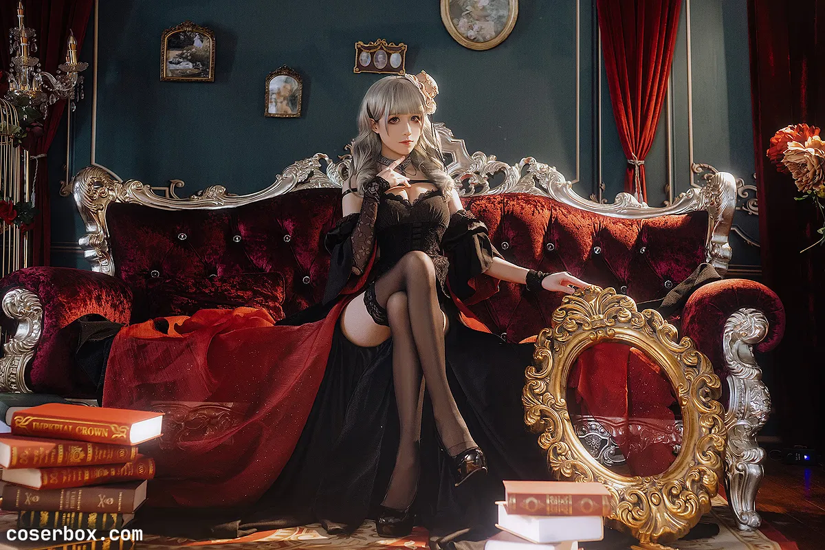 Tomoyo酱 2024.04.22 碧蓝 吕佐夫礼服 - 2