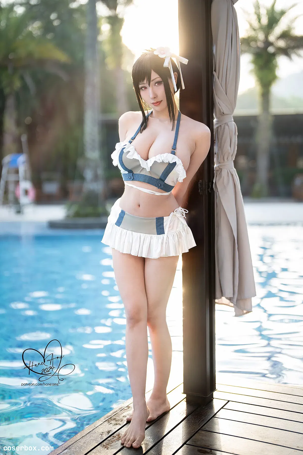 雨波 2024.05.01 Tifa swimsuit 蒂法泳装 - 2