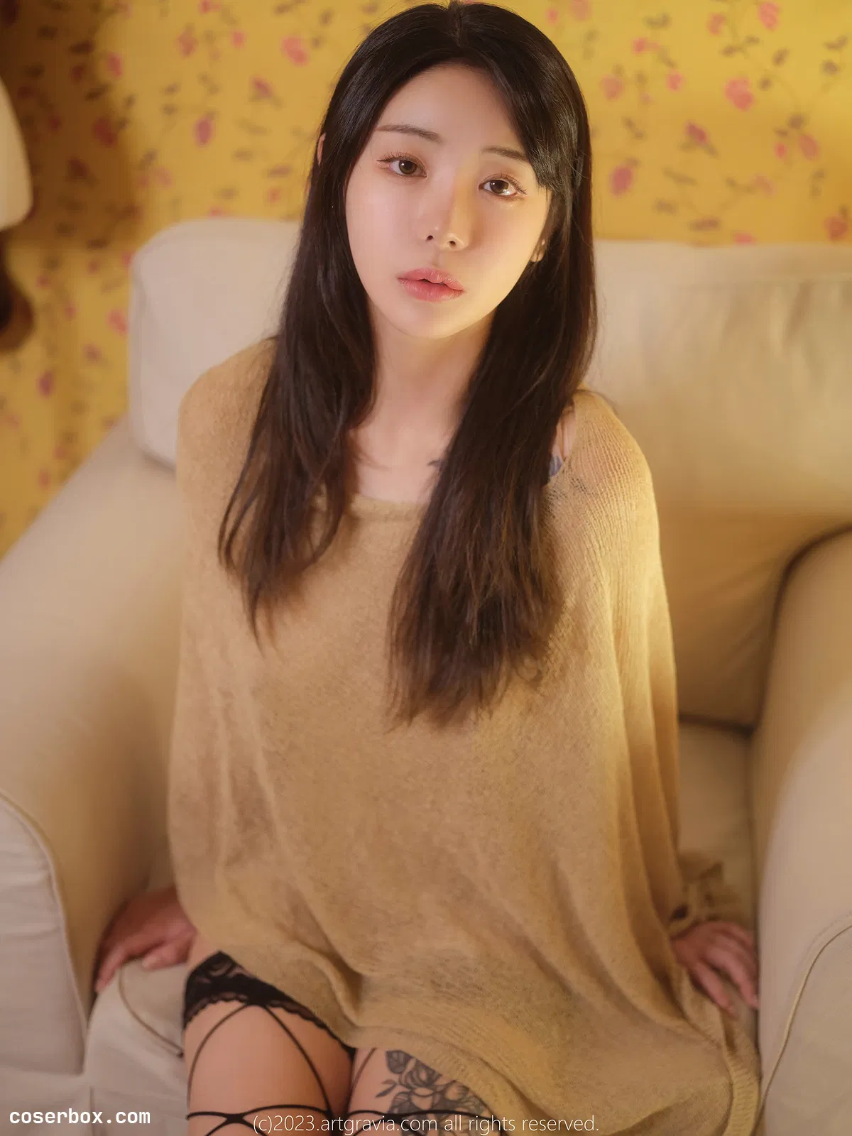 ARTGRAVIA 2024.05.04 Wuyo 浅黄色针织衫 - 1