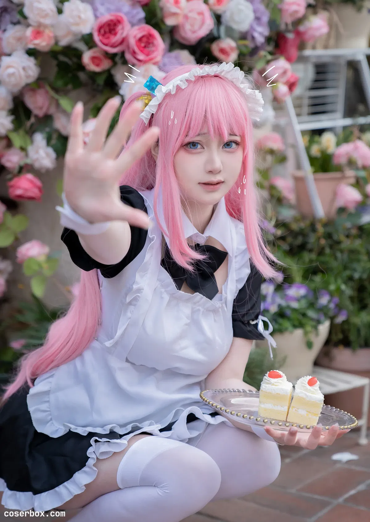 Halo_酱 2024.05.05 孤独摇滚后藤一里女仆 - 1