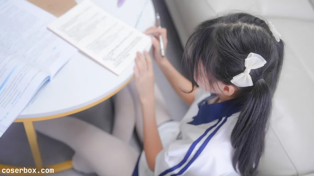 少女秩序 2024.05.07 小婕 校服白丝 - 1