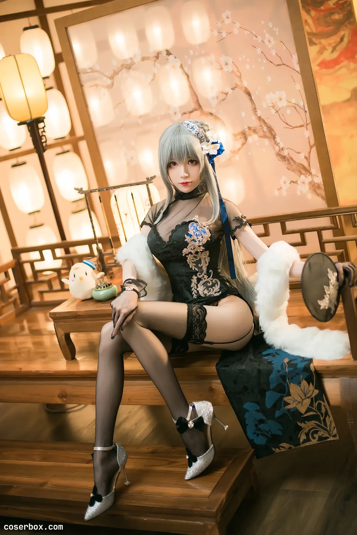 Tomoyo酱 2024.05.08 碧蓝航线 路易九世旗袍 - 1