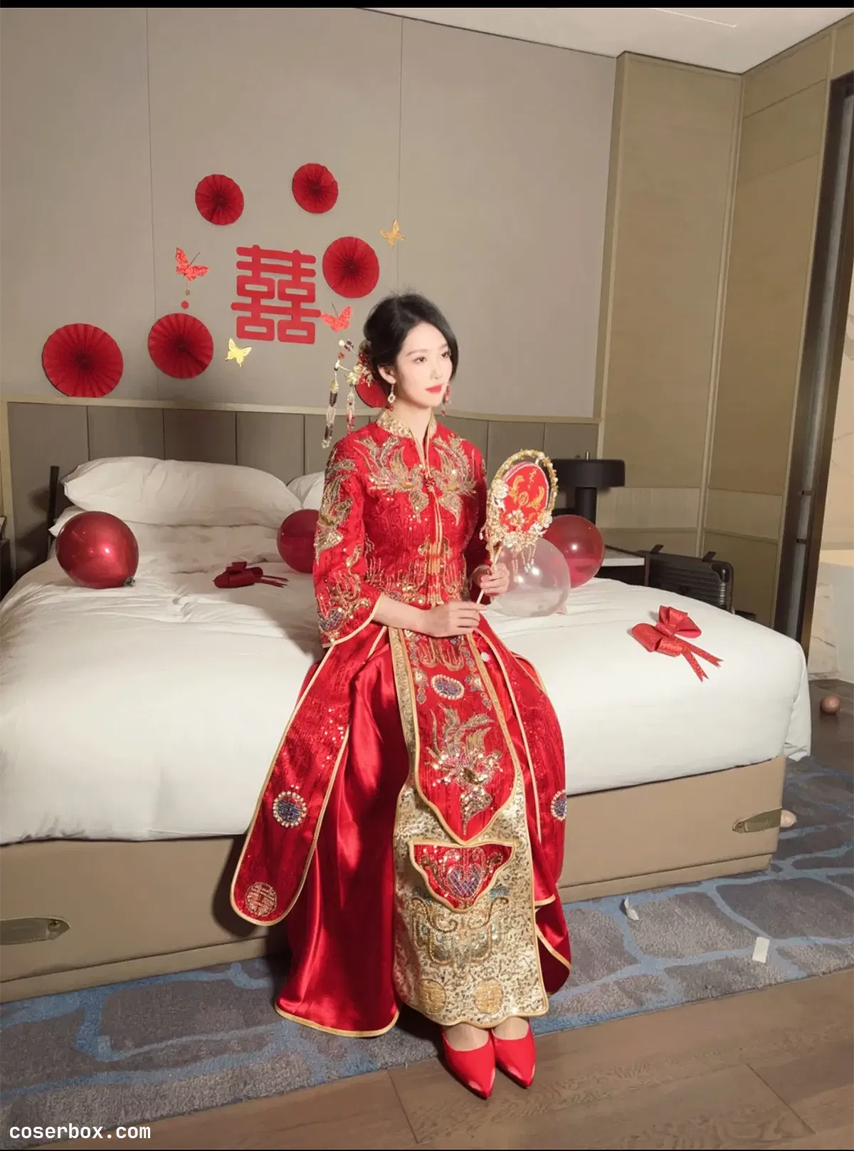 抖娘-利世 2024.05.09 内购私拍 伴郎新娘 - 2