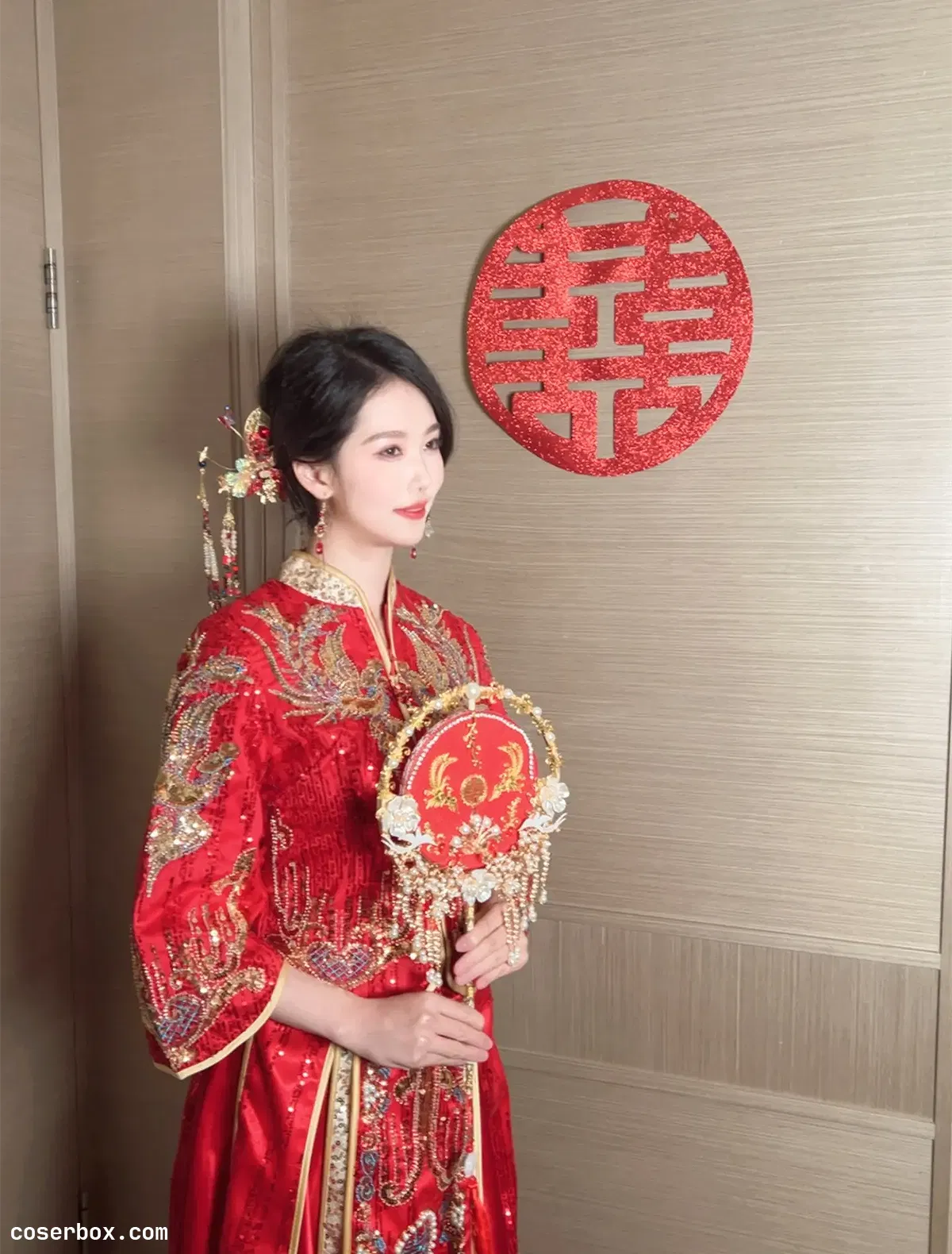 抖娘-利世 2024.05.09 内购私拍 伴郎新娘 - 1