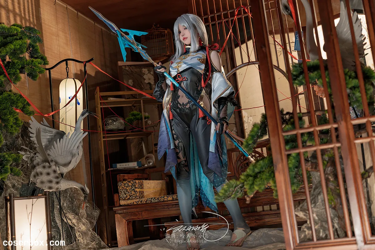 黏黏团子兔 2024.05.13 4月作品『申鹤-明枪』 - 2