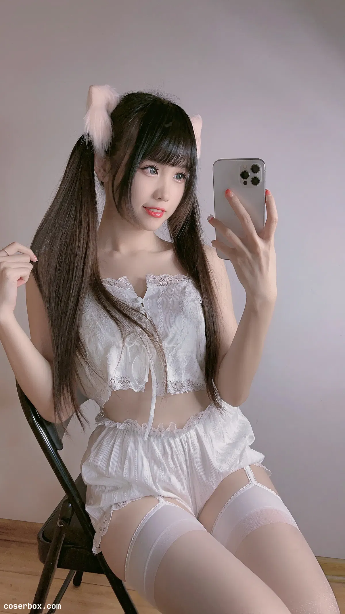 miko酱ww 2024.05.31 自拍系列mikoの白丝01 - 2