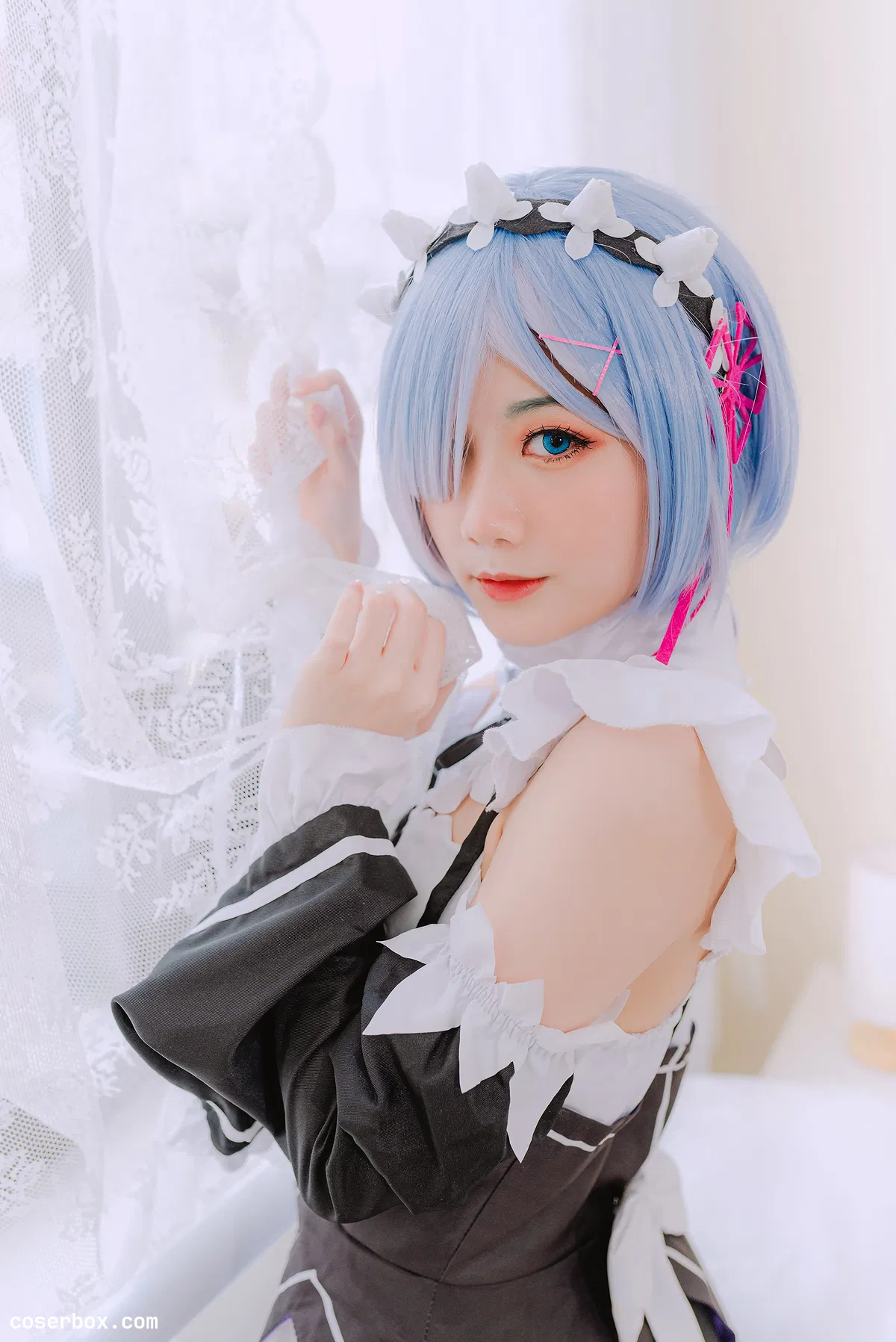PoppaChan 2024.06.20 Rem 蕾姆COS - 2