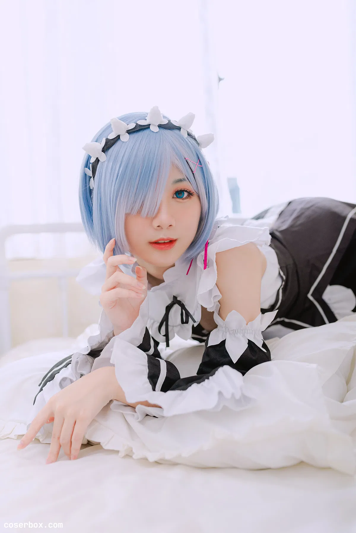 PoppaChan 2024.06.20 Rem 蕾姆COS - 1