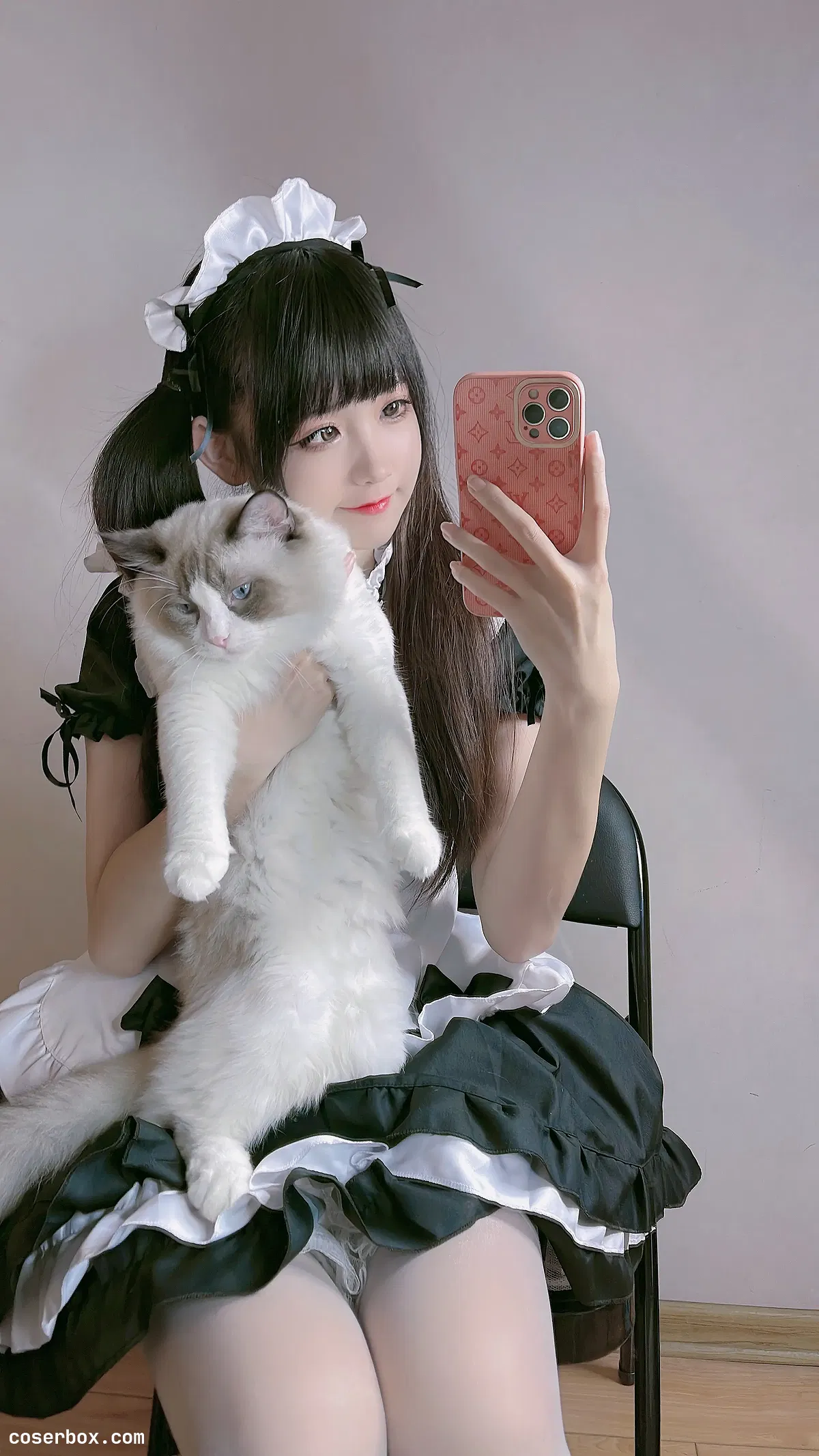 miko酱ww 2024.07.03 自拍系列mikoの白丝 - 1