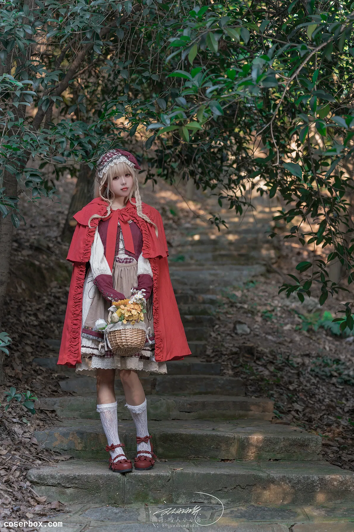 黏黏团子兔 2024.07.14 5月作品『迷途小红帽』 - 2