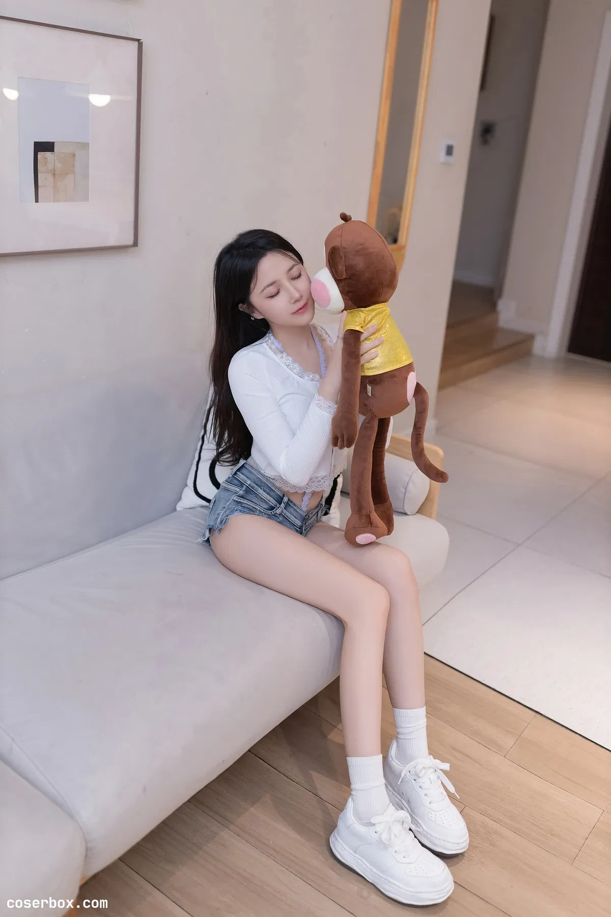 鱼子酱Fish 2024.07.25 内购私拍 香蕉小猴 - 2